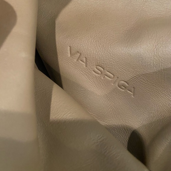 Via Spiga over the knee tan suede boots - Picture 2 of 6